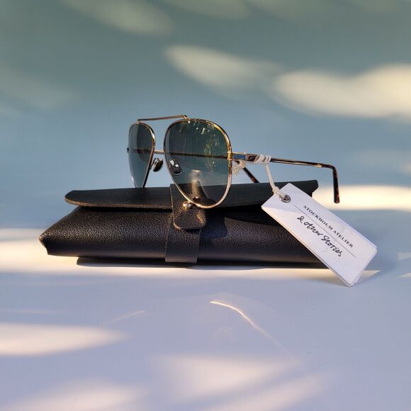 Stockholm Atelier & other stories sunglasses with case Old stock - Picture 4 of 12